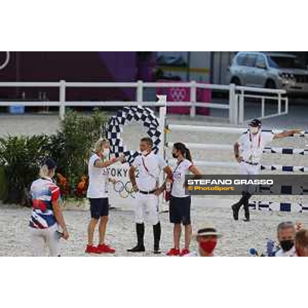 Tokyo 2020 Olympic Games - Show Jumping Team 1st Qualifier - Course walking Tokyo, Equestrian Park - 06 August 2021 Ph. Stefano Grasso