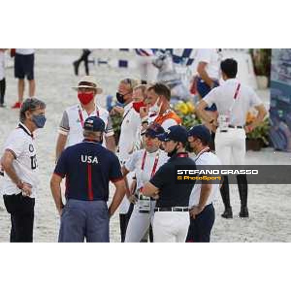 Tokyo 2020 Olympic Games - Show Jumping Team 1st Qualifier - Course walking Tokyo, Equestrian Park - 06 August 2021 Ph. Stefano Grasso