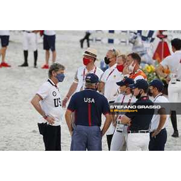 Tokyo 2020 Olympic Games - Show Jumping Team 1st Qualifier - Course walking Tokyo, Equestrian Park - 06 August 2021 Ph. Stefano Grasso