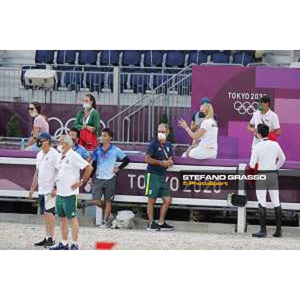 Tokyo 2020 Olympic Games - Show Jumping Team 1st Qualifier - Course walking Tokyo, Equestrian Park - 06 August 2021 Ph. Stefano Grasso