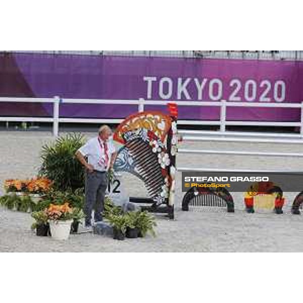 Tokyo 2020 Olympic Games - Show Jumping Team 1st Qualifier - Course walking Tokyo, Equestrian Park - 06 August 2021 Ph. Stefano Grasso