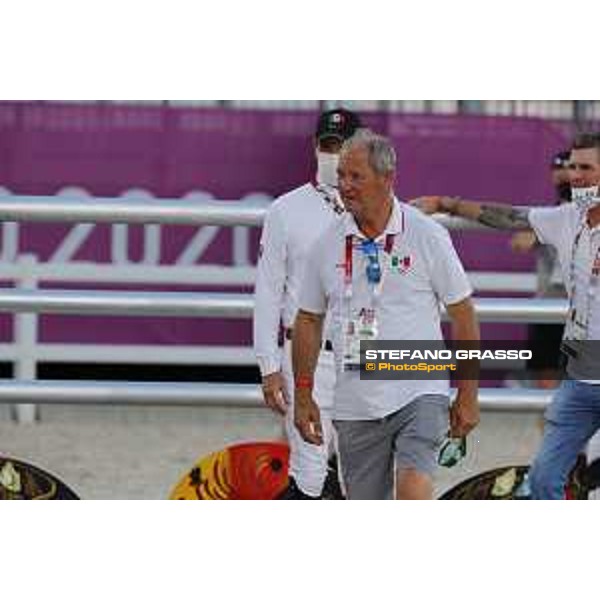 Tokyo 2020 Olympic Games - Show Jumping Team 1st Qualifier - Course walking - Stanny van Paesschen Tokyo, Equestrian Park - 06 August 2021 Ph. Stefano Grasso