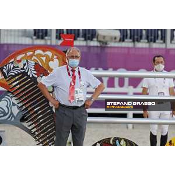 Tokyo 2020 Olympic Games - Show Jumping Team 1st Qualifier - Course walking - Louis Konickx Tokyo, Equestrian Park - 06 August 2021 Ph. Stefano Grasso