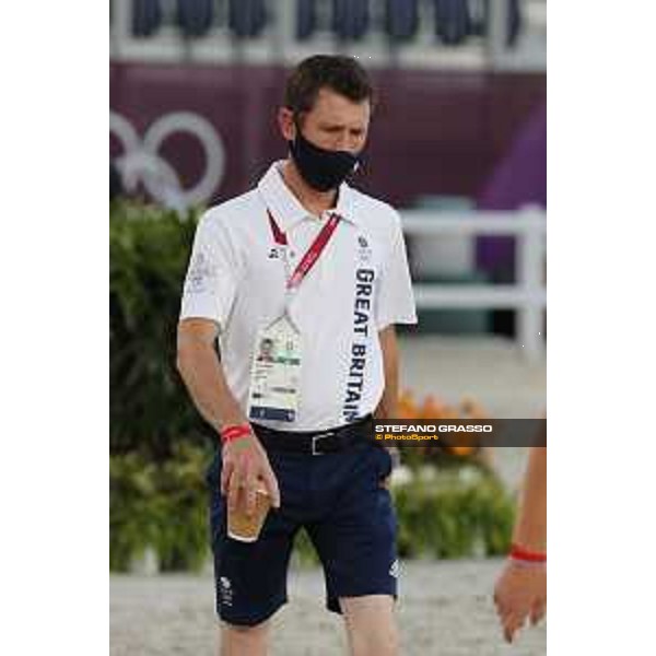 Tokyo 2020 Olympic Games - Show Jumping Team 1st Qualifier - Course walking - Scott Brash Tokyo, Equestrian Park - 06 August 2021 Ph. Stefano Grasso