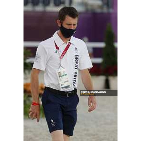 Tokyo 2020 Olympic Games - Show Jumping Team 1st Qualifier - Course walking - Scott Brash Tokyo, Equestrian Park - 06 August 2021 Ph. Stefano Grasso