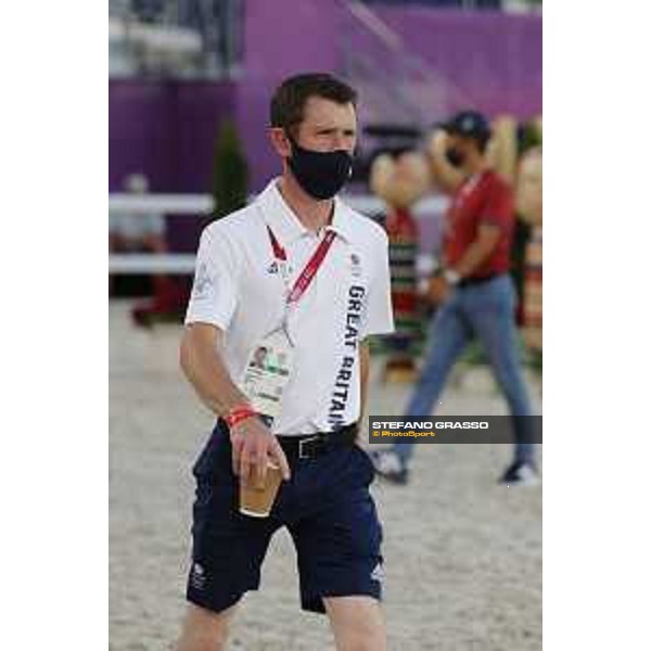 Tokyo 2020 Olympic Games - Show Jumping Team 1st Qualifier - Course walking - Scott Brash Tokyo, Equestrian Park - 06 August 2021 Ph. Stefano Grasso