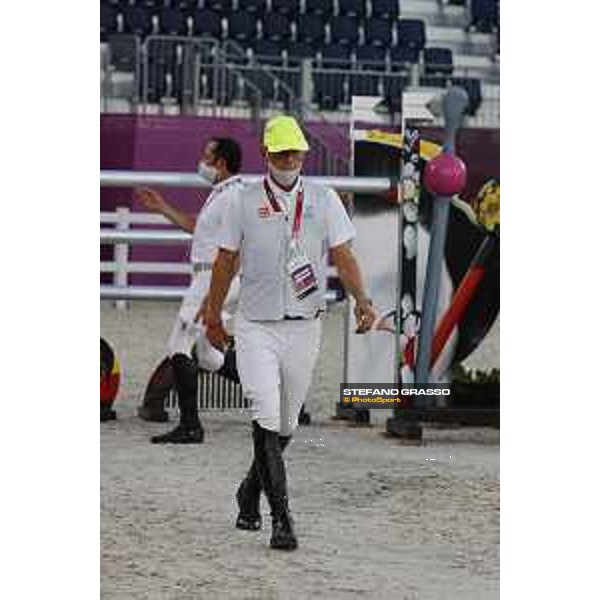 Tokyo 2020 Olympic Games - Show Jumping Team 1st Qualifier - Course walking - Peder Fredricson Tokyo, Equestrian Park - 06 August 2021 Ph. Stefano Grasso