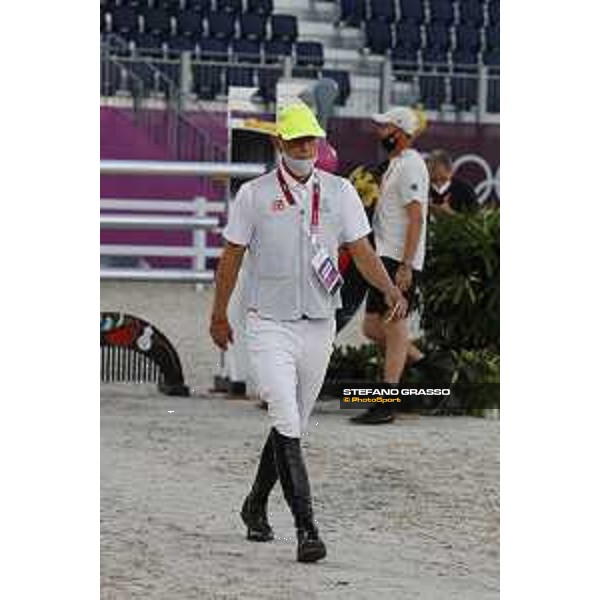 Tokyo 2020 Olympic Games - Show Jumping Team 1st Qualifier - Course walking - Peder Fredricson Tokyo, Equestrian Park - 06 August 2021 Ph. Stefano Grasso