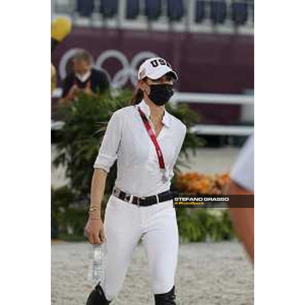Tokyo 2020 Olympic Games - Show Jumping Team 1st Qualifier - Course walking - Jessica Springsteen Tokyo, Equestrian Park - 06 August 2021 Ph. Stefano Grasso