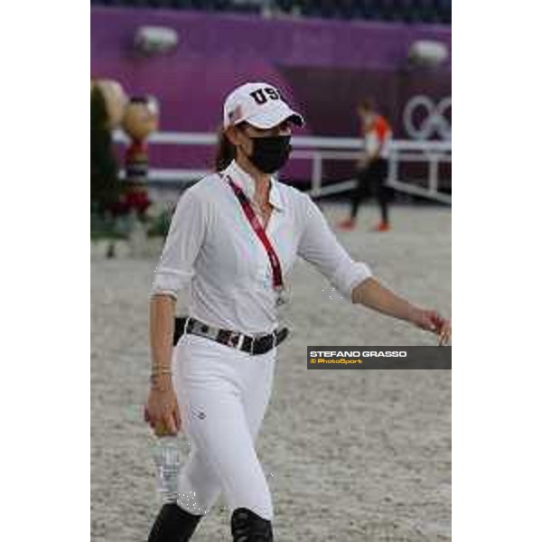 Tokyo 2020 Olympic Games - Show Jumping Team 1st Qualifier - Course walking - Jessica Springsteen Tokyo, Equestrian Park - 06 August 2021 Ph. Stefano Grasso