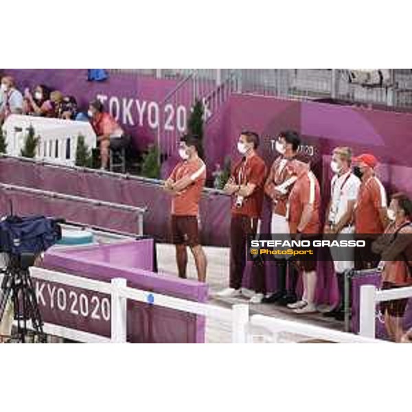 Tokyo 2020 Olympic Games - Show Jumping Team 1st Qualifier - Team Switzerland Tokyo, Equestrian Park - 06 August 2021 Ph. Stefano Grasso
