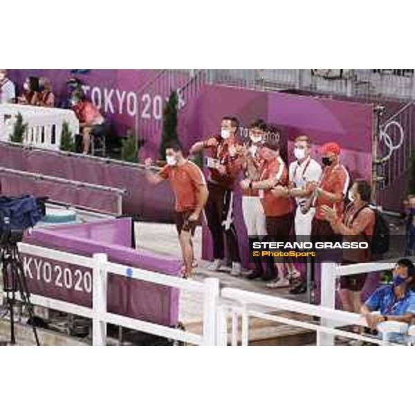Tokyo 2020 Olympic Games - Show Jumping Team 1st Qualifier - Team Switzerland Tokyo, Equestrian Park - 06 August 2021 Ph. Stefano Grasso