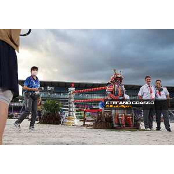 Tokyo 2020 Olympic Games - Show Jumping Team 1st Qualifier - Course walking Tokyo, Equestrian Park - 06 August 2021 Ph. Stefano Grasso