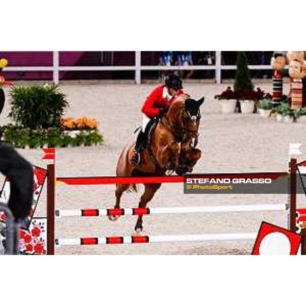 Tokyo 2020 Olympic Games - Show Jumping Team 1st Qualifier - Daisuke Fukushima on Chanyon Tokyo, Equestrian Park - 06 August 2021 Ph. Stefano Grasso