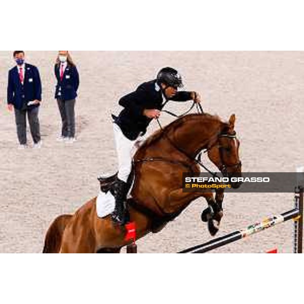 Tokyo 2020 Olympic Games - Show Jumping Team 1st Qualifier - Jose Maria (jr) Larocca on Finn Lente Tokyo, Equestrian Park - 06 August 2021 Ph. Stefano Grasso