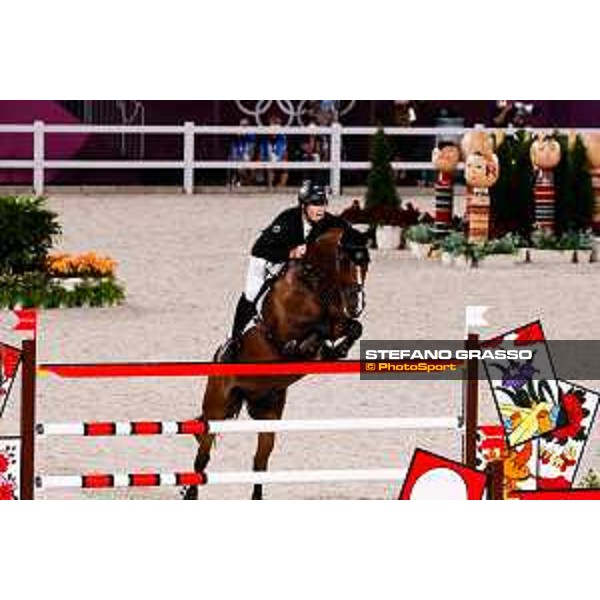 Tokyo 2020 Olympic Games - Show Jumping Team 1st Qualifier - Bruce Goodin on Danny V Tokyo, Equestrian Park - 06 August 2021 Ph. Stefano Grasso