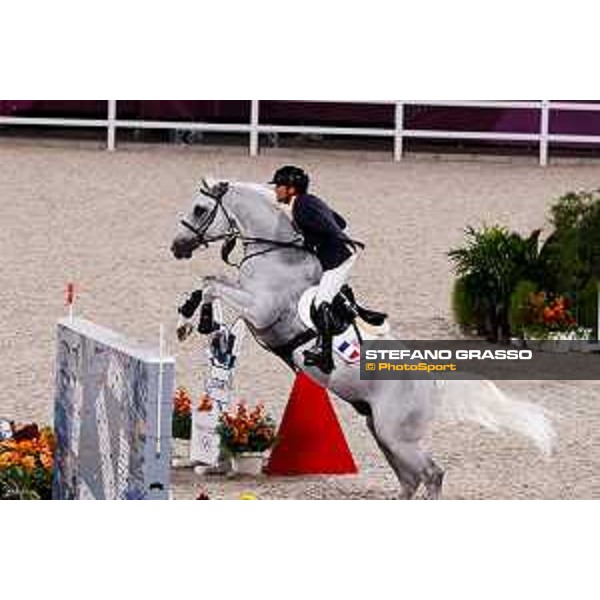 Tokyo 2020 Olympic Games - Show Jumping Team 1st Qualifier - Simon Delestre on Berlux Z Tokyo, Equestrian Park - 06 August 2021 Ph. Stefano Grasso