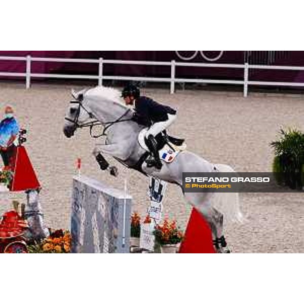 Tokyo 2020 Olympic Games - Show Jumping Team 1st Qualifier - Simon Delestre on Berlux Z Tokyo, Equestrian Park - 06 August 2021 Ph. Stefano Grasso