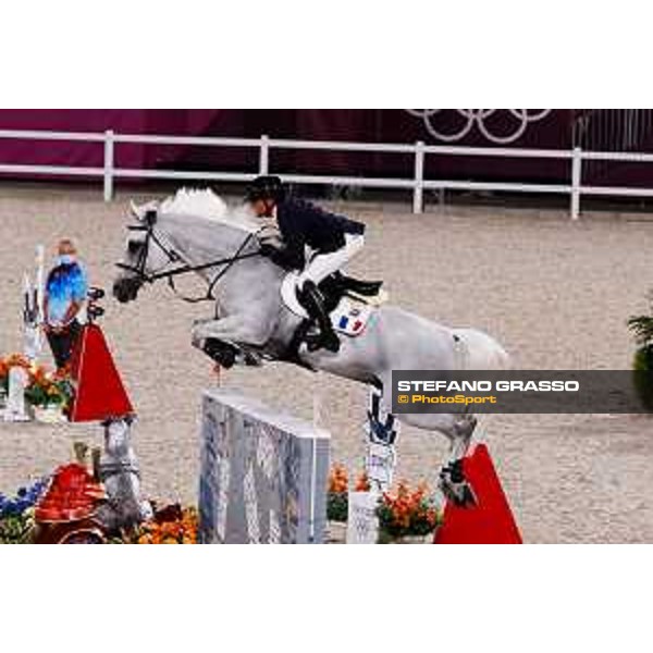 Tokyo 2020 Olympic Games - Show Jumping Team 1st Qualifier - Simon Delestre on Berlux Z Tokyo, Equestrian Park - 06 August 2021 Ph. Stefano Grasso