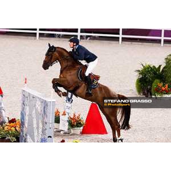 Tokyo 2020 Olympic Games - Show Jumping Team 1st Qualifier - Henrik von Eckermann on King Edward Tokyo, Equestrian Park - 06 August 2021 Ph. Stefano Grasso