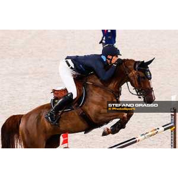 Tokyo 2020 Olympic Games - Show Jumping Team 1st Qualifier - Henrik von Eckermann on King Edward Tokyo, Equestrian Park - 06 August 2021 Ph. Stefano Grasso