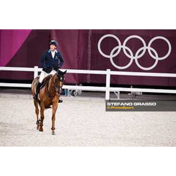 Tokyo 2020 Olympic Games - Show Jumping Team 1st Qualifier - Henrik von Eckermann on King Edward Tokyo, Equestrian Park - 06 August 2021 Ph. Stefano Grasso