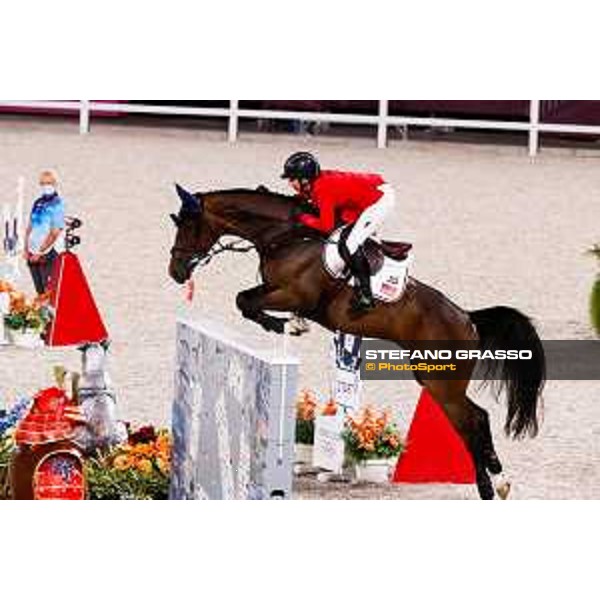 Tokyo 2020 Olympic Games - Show Jumping Team 1st Qualifier - Laura Kraut on Baloutinue Tokyo, Equestrian Park - 06 August 2021 Ph. Stefano Grasso