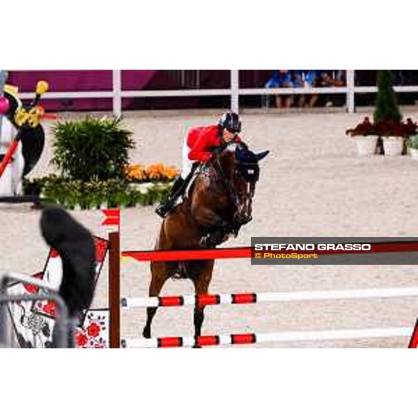 Tokyo 2020 Olympic Games - Show Jumping Team 1st Qualifier - Laura Kraut on Baloutinue Tokyo, Equestrian Park - 06 August 2021 Ph. Stefano Grasso