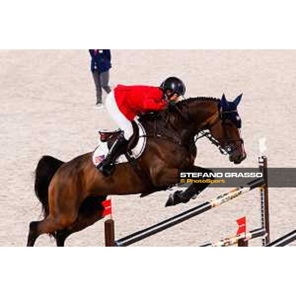 Tokyo 2020 Olympic Games - Show Jumping Team 1st Qualifier - Laura Kraut on Baloutinue Tokyo, Equestrian Park - 06 August 2021 Ph. Stefano Grasso