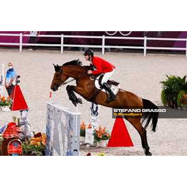 Tokyo 2020 Olympic Games - Show Jumping Team 1st Qualifier - Pieter Devos on Claire Z Tokyo, Equestrian Park - 06 August 2021 Ph. Stefano Grasso