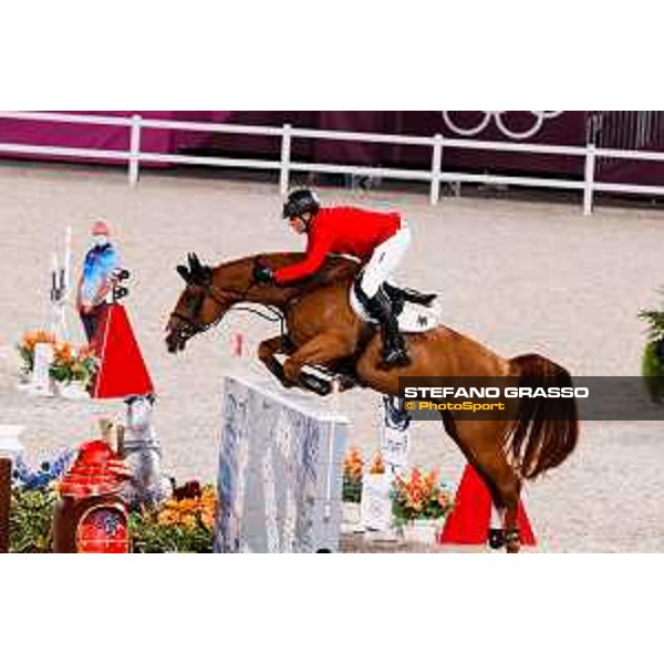 Tokyo 2020 Olympic Games - Show Jumping Team 1st Qualifier - Andre Thieme on DSP Chakaria Tokyo, Equestrian Park - 06 August 2021 Ph. Stefano Grasso