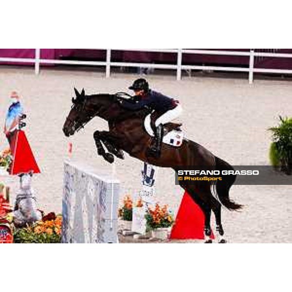 Tokyo 2020 Olympic Games - Show Jumping Team 1st Qualifier - Penelope Leprevost on Vancouver de Lanlore Tokyo, Equestrian Park - 06 August 2021 Ph. Stefano Grasso