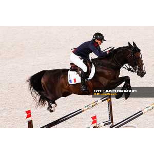 Tokyo 2020 Olympic Games - Show Jumping Team 1st Qualifier - Penelope Leprevost on Vancouver de Lanlore Tokyo, Equestrian Park - 06 August 2021 Ph. Stefano Grasso