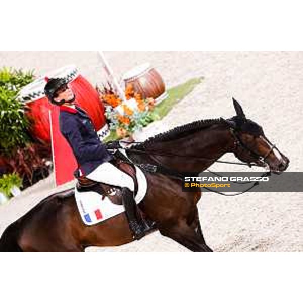 Tokyo 2020 Olympic Games - Show Jumping Team 1st Qualifier - Penelope Leprevost on Vancouver de Lanlore Tokyo, Equestrian Park - 06 August 2021 Ph. Stefano Grasso