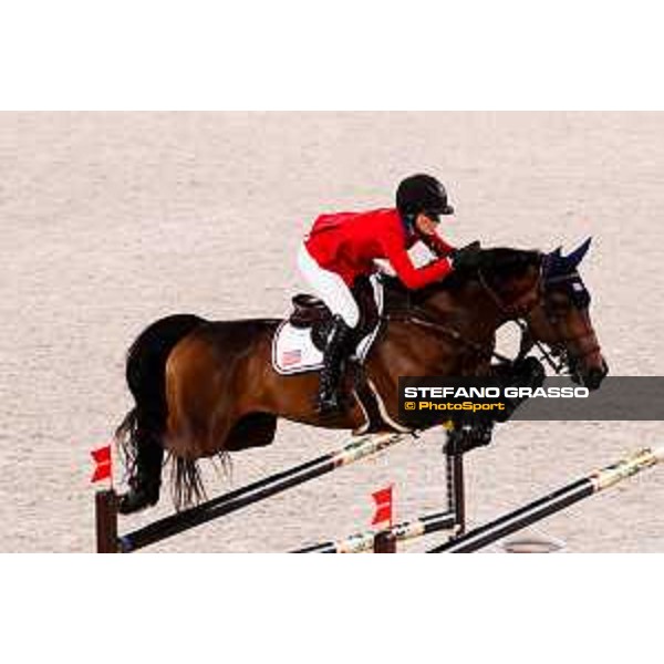 Tokyo 2020 Olympic Games - Show Jumping Team 1st Qualifier - Jessica Springsteen on Don Juan van de Donkhoeve Tokyo, Equestrian Park - 06 August 2021 Ph. Stefano Grasso