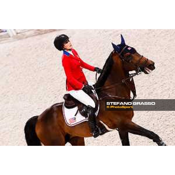 Tokyo 2020 Olympic Games - Show Jumping Team 1st Qualifier - Jessica Springsteen on Don Juan van de Donkhoeve Tokyo, Equestrian Park - 06 August 2021 Ph. Stefano Grasso