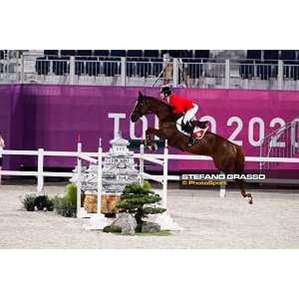 Tokyo 2020 Olympic Games - Show Jumping Team 1st Qualifier - Bryan Balsiger on Twentytwo des Biches Tokyo, Equestrian Park - 06 August 2021 Ph. Stefano Grasso
