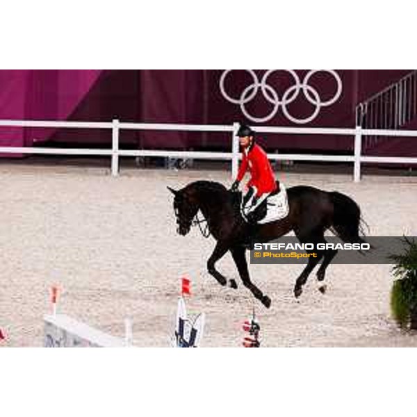 Tokyo 2020 Olympic Games - Show Jumping Team 1st Qualifier - Jerome Guery on Quel Homme de Hus Tokyo, Equestrian Park - 06 August 2021 Ph. Stefano Grasso