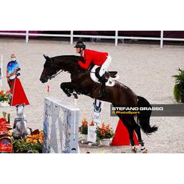 Tokyo 2020 Olympic Games - Show Jumping Team 1st Qualifier - Maurice Tebbel on Don Diarado Tokyo, Equestrian Park - 06 August 2021 Ph. Stefano Grasso