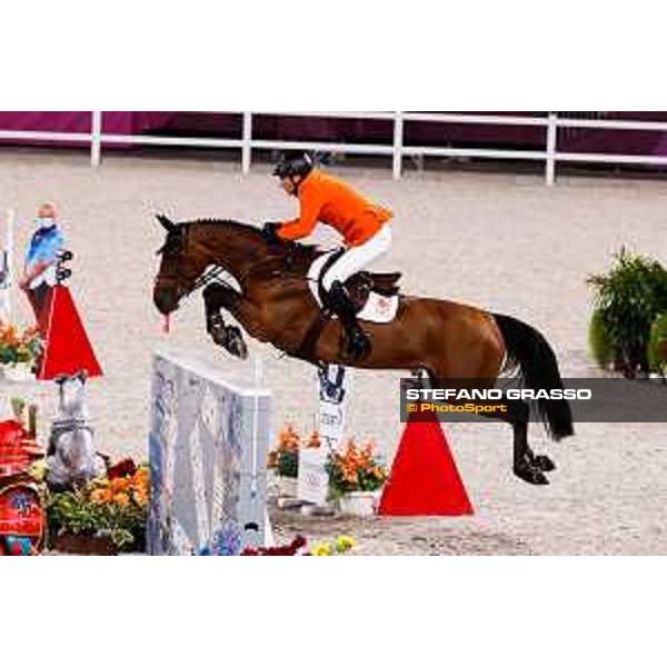 Tokyo 2020 Olympic Games - Show Jumping Team 1st Qualifier - Marc Houtzager on Dante Tokyo, Equestrian Park - 06 August 2021 Ph. Stefano Grasso