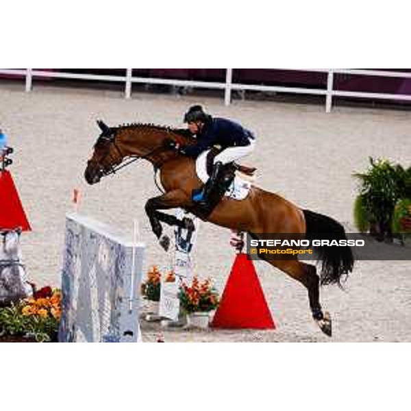 Tokyo 2020 Olympic Games - Show Jumping Team 1st Qualifier - Matias Albarracin on Cannavaro 9 Tokyo, Equestrian Park - 06 August 2021 Ph. Stefano Grasso