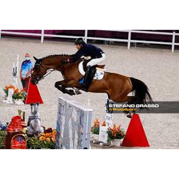 Tokyo 2020 Olympic Games - Show Jumping Team 1st Qualifier - Matias Albarracin on Cannavaro 9 Tokyo, Equestrian Park - 06 August 2021 Ph. Stefano Grasso