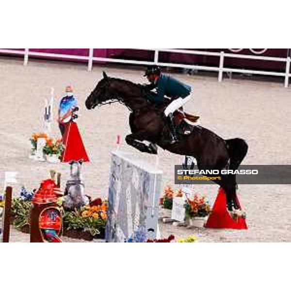Tokyo 2020 Olympic Games - Show Jumping Team 1st Qualifier - Abdelkebir Ouaddar on Istanbull v.h Ooievaarshof Tokyo, Equestrian Park - 06 August 2021 Ph. Stefano Grasso
