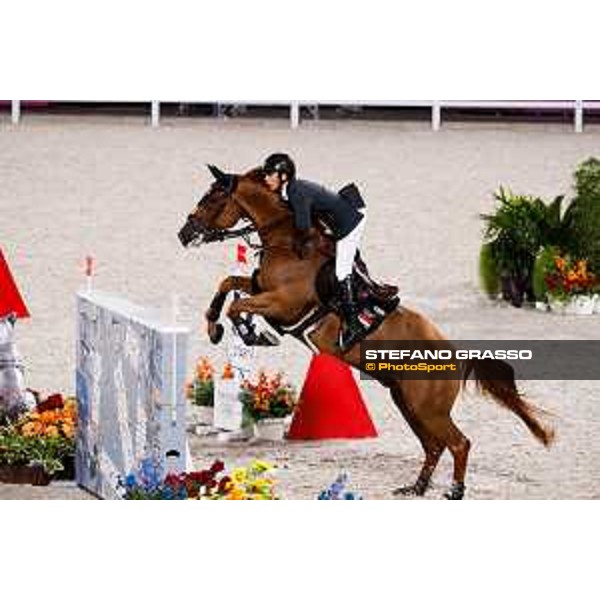 Tokyo 2020 Olympic Games - Show Jumping Team 1st Qualifier - Mouda Zeyada on Galanthos SHK Tokyo, Equestrian Park - 06 August 2021 Ph. Stefano Grasso
