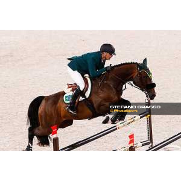 Tokyo 2020 Olympic Games - Show Jumping Team 1st Qualifier - Rodrigo de Paula Pessoa on Carlito\'s Way 6 Tokyo, Equestrian Park - 06 August 2021 Ph. Stefano Grasso