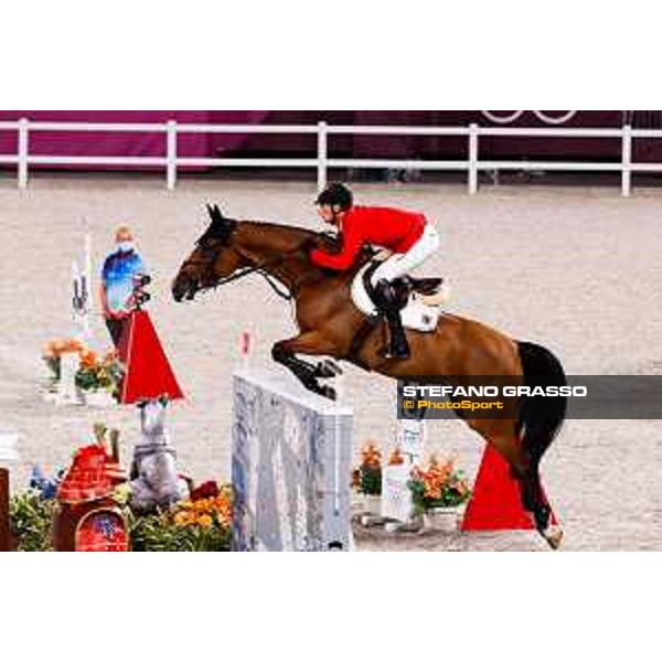 Tokyo 2020 Olympic Games - Show Jumping Team 1st Qualifier - Daniel Deusser on Killer Queen Tokyo, Equestrian Park - 06 August 2021 Ph. Stefano Grasso