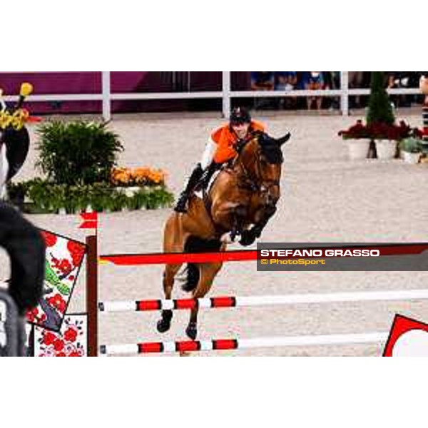 Tokyo 2020 Olympic Games - Show Jumping Team 1st Qualifier - Maikel van der Vleuten on Beauville Z Tokyo, Equestrian Park - 06 August 2021 Ph. Stefano Grasso
