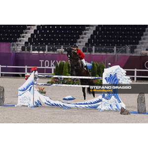 Tokyo 2020 Olympic Games - Show Jumping Team 1st Qualifier - Jerome Guery on Quel Homme de Hus Tokyo, Equestrian Park - 07 August 2021 Ph. Stefano Grasso