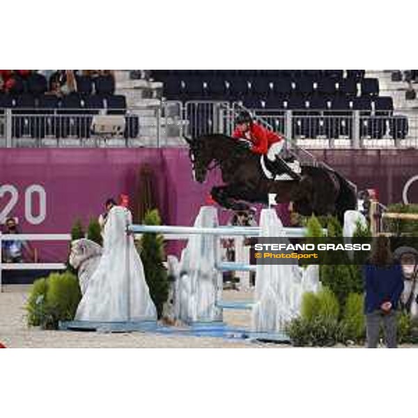 Tokyo 2020 Olympic Games - Show Jumping Team 1st Qualifier - Jerome Guery on Quel Homme de Hus Tokyo, Equestrian Park - 07 August 2021 Ph. Stefano Grasso