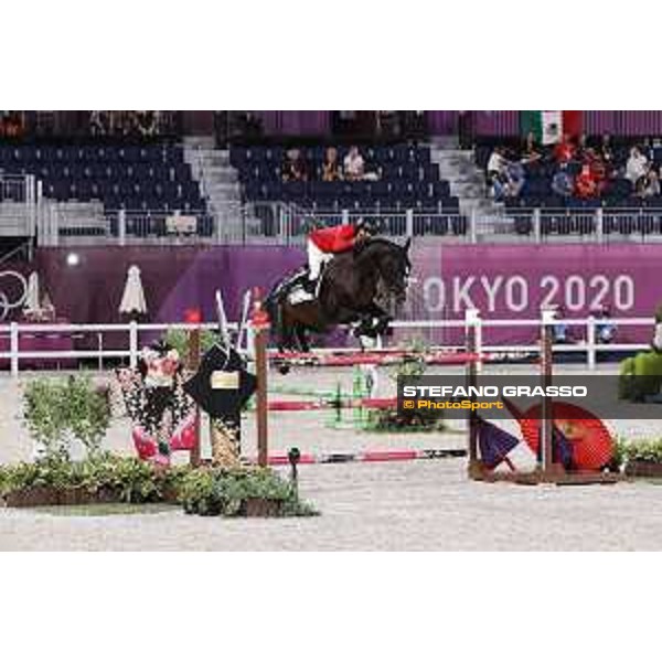 Tokyo 2020 Olympic Games - Show Jumping Team 1st Qualifier - Jerome Guery on Quel Homme de Hus Tokyo, Equestrian Park - 07 August 2021 Ph. Stefano Grasso